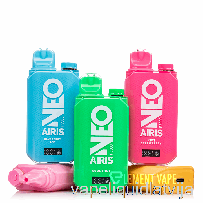 Airis Neo P9000 Vienreizējās Lietošanas Pina Colada Ledus Vape šķidrums